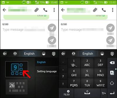 Cara Merubah Keyboard Qwerty jadi ABC di Android dengan GO Keyboard