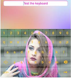 Download My Photo Keyboard Apk Papan Ketik Android dengan Foto Sendiri