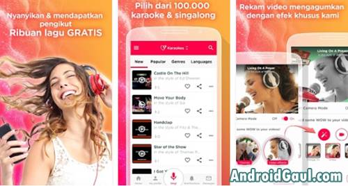 Download Red Karaoke APK Aplikasi Karaoke Android Selain Smule