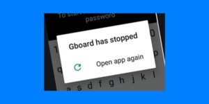 Cara mengatasi Keyboard Android Unfortunately Gboard has stopped working
