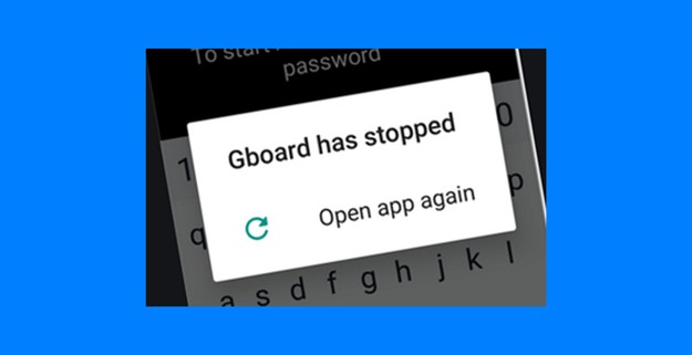 Cara mengatasi Keyboard Android Unfortunately Gboard has stopped working